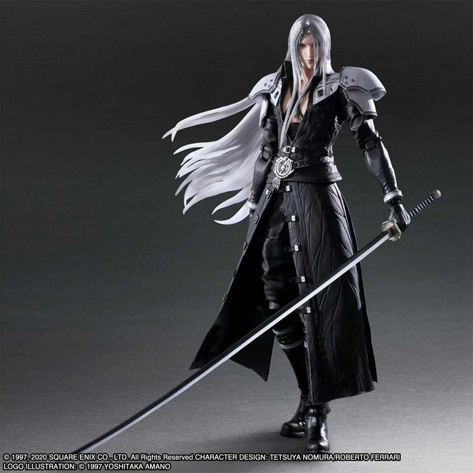 PLAY ARTS Kai Sephiroth Figura de Acción Modelo Juguete Conjunto Colección Movible Sin Caja Foto 4 de 4