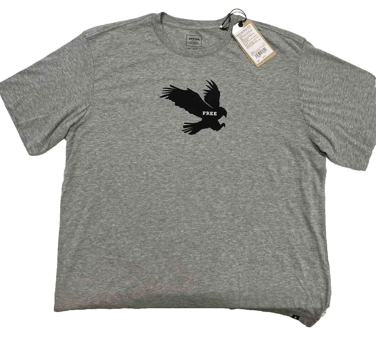 prAna Solid T-Shirts for Men