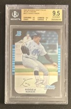 2005 Bowman Draft Picks AFLAC Chrome Kasey Kiker Rookie Card (RC) #AFL2 BGS 9.5. rookie card picture