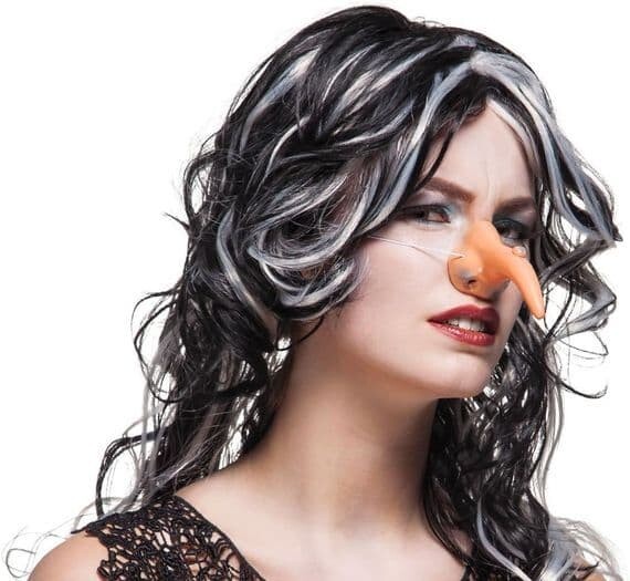Halloween Plastic Witch Nose
