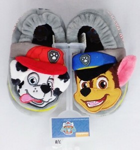 paw patrol slippers size 8