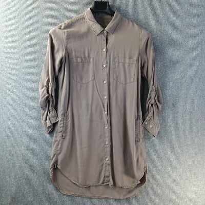 thread and supply shirt dress KICK BACK DRESS White SAGE / M / FINAL SALE