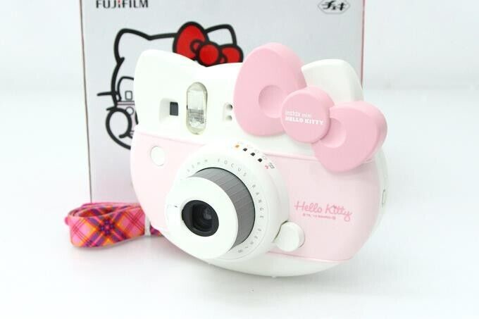 Japan Hello Kitty Pink Polaroid Fujifilm Instax Instant Film Camera Sanrio