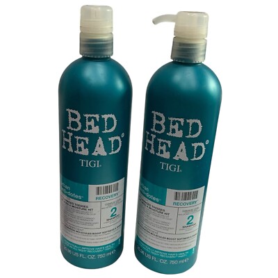 2X Bed Head Urban Anti-Dote Pfzovz Recovery Shampoo Damage Level