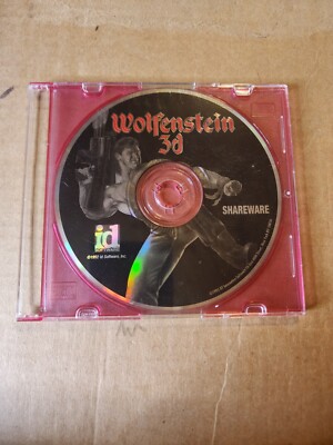 Wolfenstein 3d (PC, 1998) Disc Only In Good Condition shareware ID software