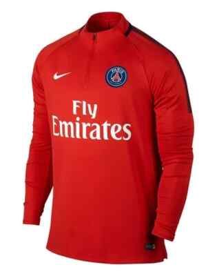 Nike PSG Drill Top Herren 2XL 1/4 Zip Trainingssweatshirt