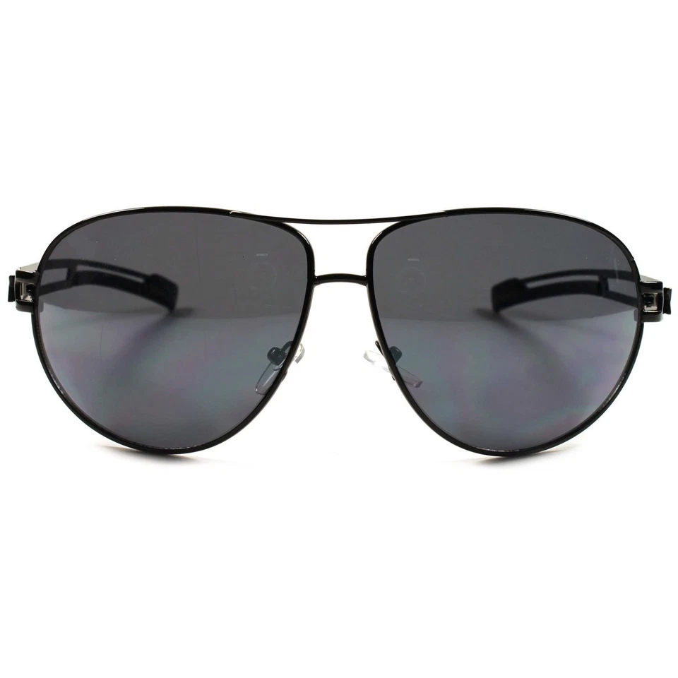 Gafas de sol negras de diseño X-Loop para hombre y mujer geniales estilo militar de gran tamaño Foto 3 de 4