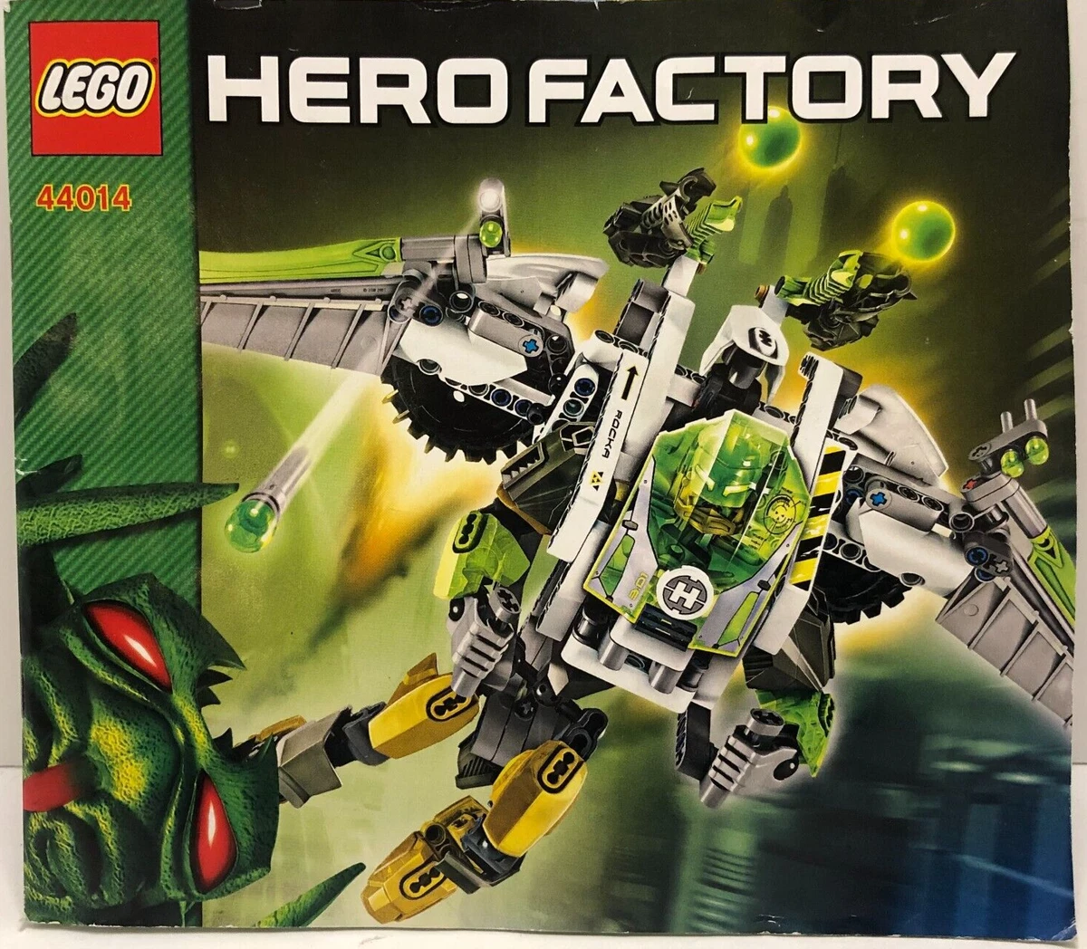 LEGO Hero Factory 44014 JET ROCKA Instruction Manual Only 2013
