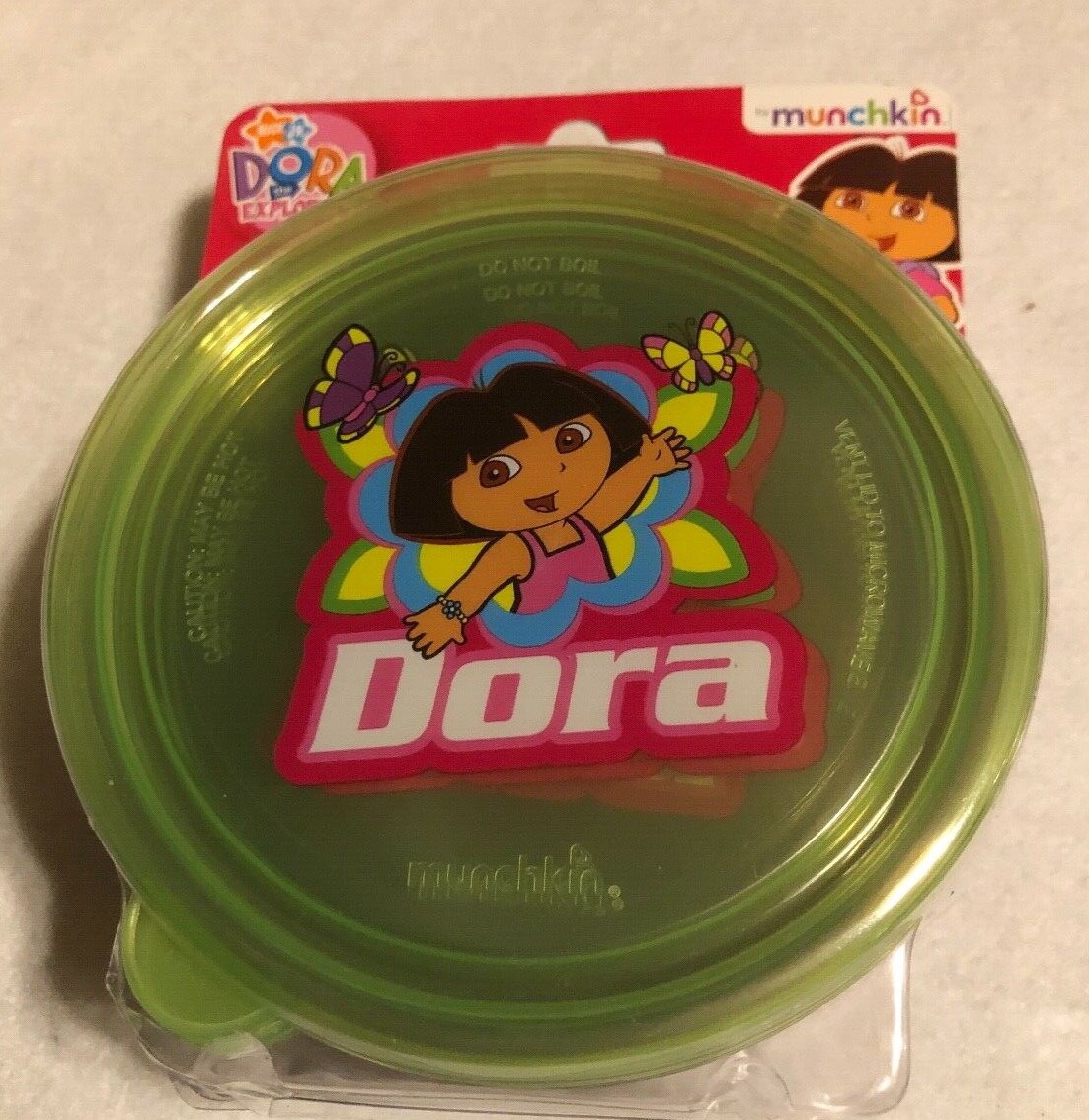 DORA THE EXPLORER MUNCHKIN RE USABLE BOWLS & LIDS | eBay