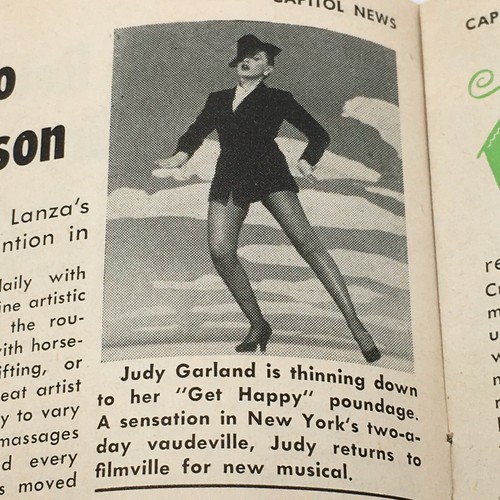 1951 Capitol News Hollywood Magazin Marilyn Monroe Dean Martin Judy Garland - Bild 8 von 10