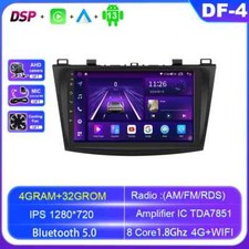 Android Car Radio For Mazda 3 2010-2013 CarPlay Multimedia Player GPS Screen DSP