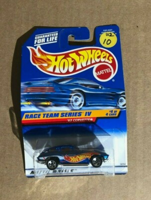 Hot Wheels Race Team Series 4 1963 Corvette #4 of 4 cars | eBay