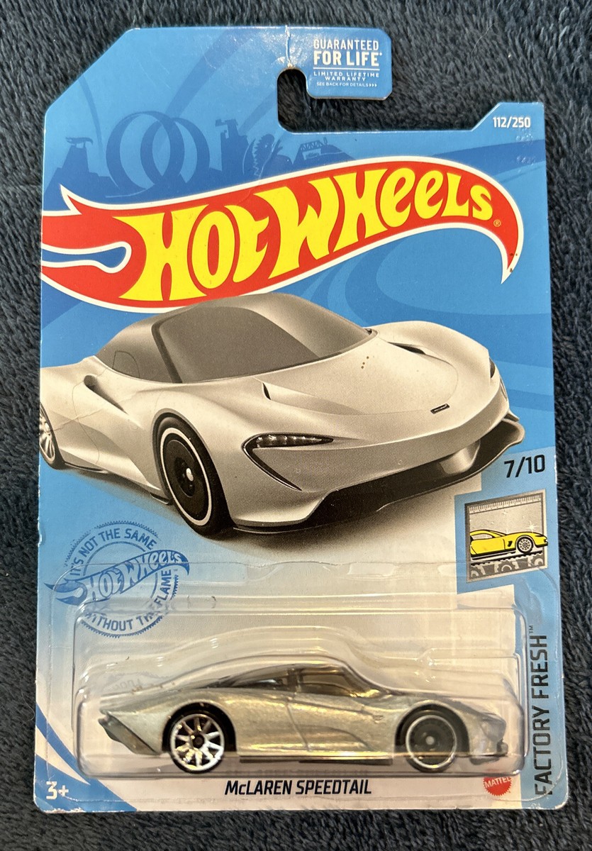 Hot Wheels McLaren Speedtail Silver #112 112/250 2021