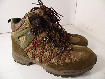 Lafuma Brown Red Ankla Boots Hiking Trail Mens Size 6.5