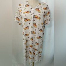 VTG 90s WINNIE THE POOH 100 ACRE COLLECTION Nightgown SIZE M