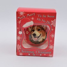E S Pets Corgi Puppy Dog Christmas Ornament