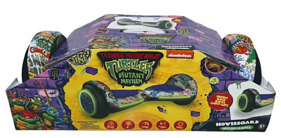 Teenage Mutant Ninja Turtles Electric Hoverboard for Kids 6MPH Light Up Wheels