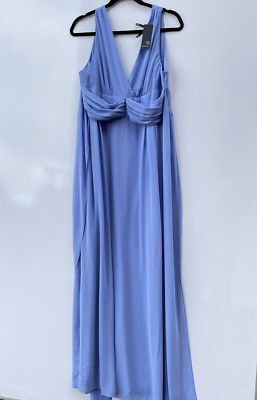 TFNC Elois Occasion Bridesmaid Maxi Dress Bluebelle/Cornflower Blue Size 16  BNWT | eBay UK