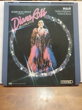 Diana Ross in Concert RCA Selectavision Video Disc CED 1982