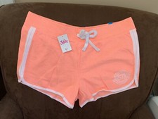 JUSTICE ACTIVE SHORTS CORAL SUMMER SIZE 20REG SUPER CUTE 