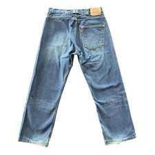 Vintage Levis 541 Cinch Back Actual 32x28 Dis...