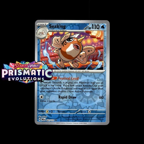 Pokemon Prismatic Evolutions: Choose Your Card! Reverse Holo/Holo EX Full Art NM - Picture 24 of 173