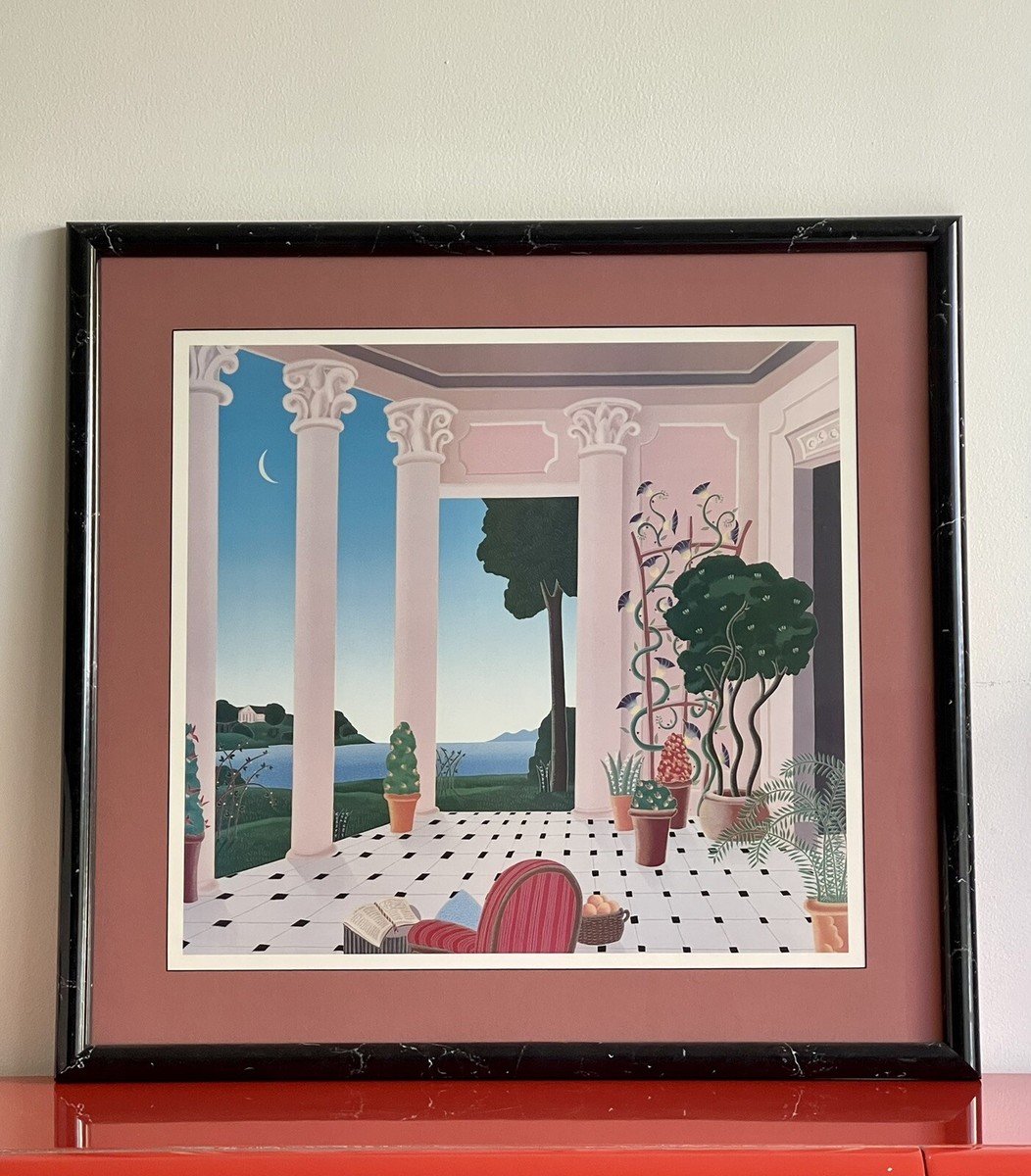 THOMAS McKNIGHT PALM BEACH 絵画 Thomas Mcknight art print Palm beach | eBay