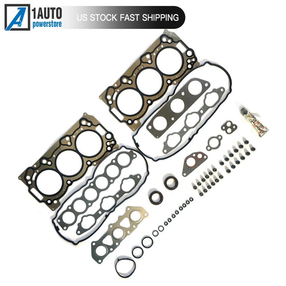 Juego de juntas de cabeza de acero de varias capas para Mitsubishi Outlander 2007-2015 3,0 L Foto 3 de 4