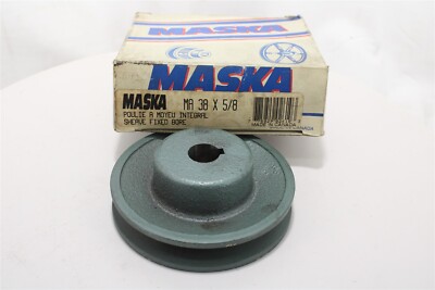 Maska MA 38 x 5/8 V-Belt Sheave | 3-3/4 IN OD | 5/8 IN Bore | Single Groove