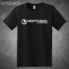 Nighthawk Armi da Fuoco Personalizzate Uomo Nero Taglia dalla S alla 5XL