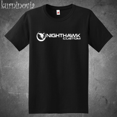 Nighthawk Custom Firearms Men's Black Size S to 5XL