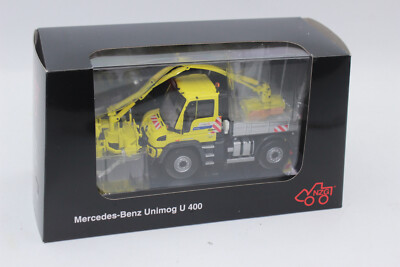 !! SALE !!  NZG 9101 /01 MB Unimog  UGE 400 Mähgerät Escota 1:50 NEU in OVP