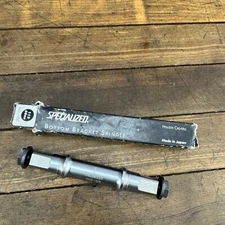 Vintage Specialized Bottom Bracket Spindle NOS Axle 112 mm 68 mm Hollow CRMO A2