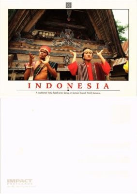 CPM AK INDONESIA - North Sumatra - Samosir - Toba Batak Tortor Dance (694780)