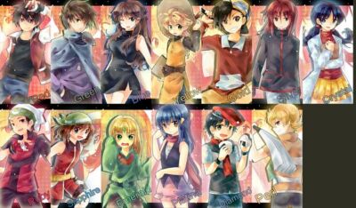 Anime pok mon special blue crystal diamond emerald Stitched Gaming Mat Desk