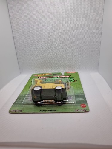 Hot Wheels Premium 1:64 Retro Ent Teenage Mutant Ninja Turtles Party Wagon - Picture 6 of 7