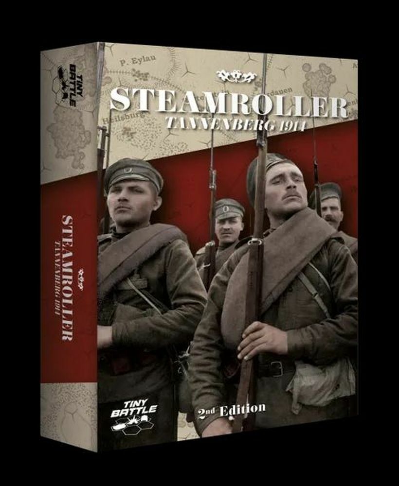 Tiny Battle Wargame Steamroller - Tannenberg 1914 2-е издание в коробке NISW 9990₽