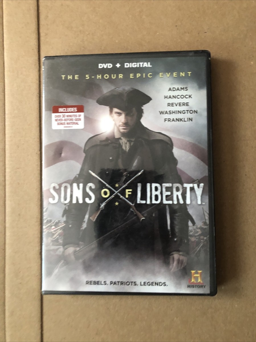SONS OF LIBERTY New Sealed DVD Set Complete History Channel