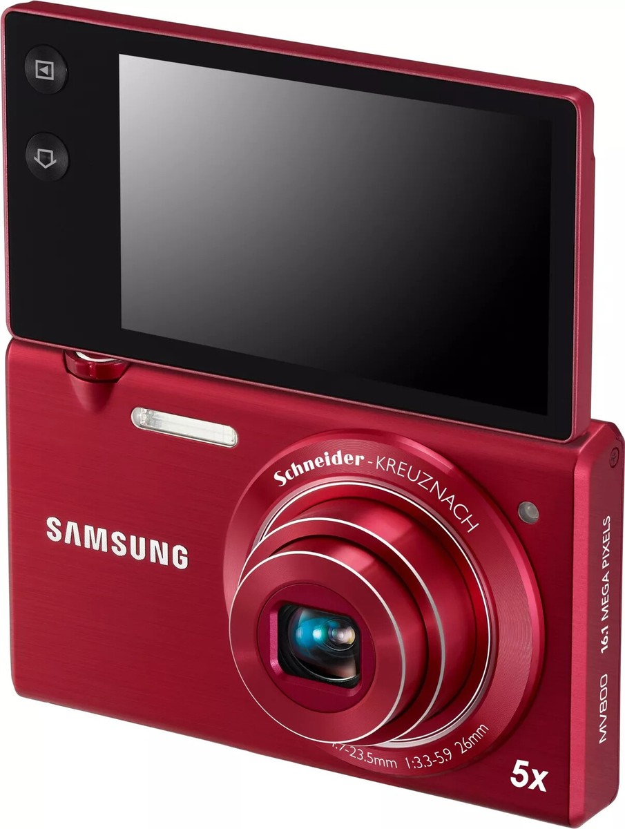 Samsung デジタルカメラ mv800 ピンク SAMSUNG MV800 デジタルカメラ USED美品 本体＋バッテリー 光学5