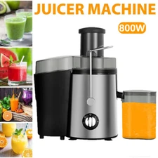 800W Electric Juicer Fruit Vegetable Blender Juice Extractor Citrus Machine New