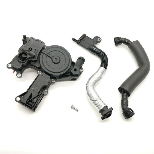 PCV Valve Crankcase Vent Cover Oil Separator with Hose for Audi A4 VW GOLF 2.0T eBay