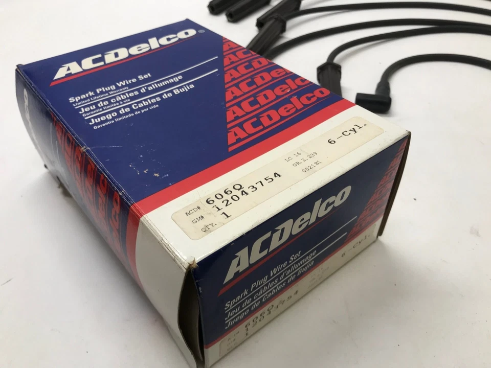Juego de cables de bujías ACDelco GM equipo original 606Q GM 12043754 Foto 3 de 3