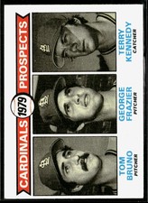 1979 Topps Rookie RC #724  Cardinals George Frazier Terry Kennedy Tom Bruno