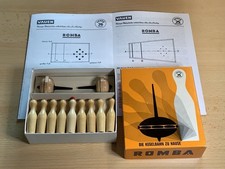 Zubehör Romba Kegelspiel für Tischkegelspiel Vauen mit Anleitung, ab 1970