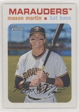 2020 Topps Heritage Minor League Edition White 11/50 Mason Martin #38 0c4