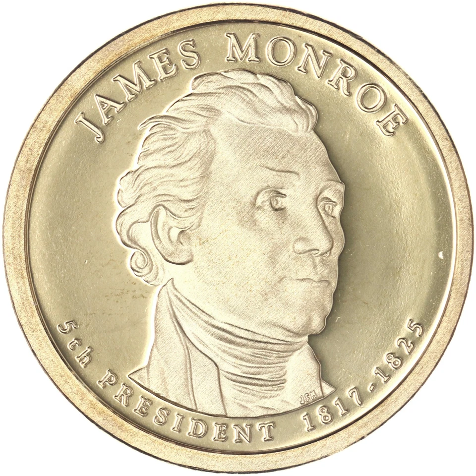 2008 S Presidential Dollar Proof Set 4 Coins Original Box & COA - Image 3 of 4