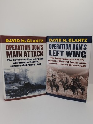 Operations Don's Left Wing & Main Attack by David M. Glantz - 2 Volumes 1st/1st 