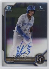2022 Bowman Chrome Prospect Herard Gonzalez #CPA-HG Auto 06i8