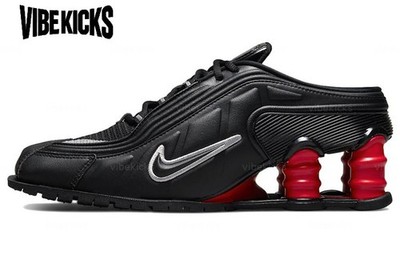 Martine Rose x Nike Wmns Shox Mule MR4 'Black Comet Red' DQ2401-001 Women New