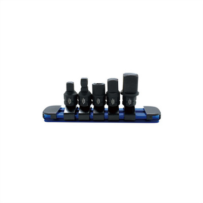 Astro Pneumatic 5-Teiliges 1/4 Zoll Nano Drive Größenadapter-Set 78105